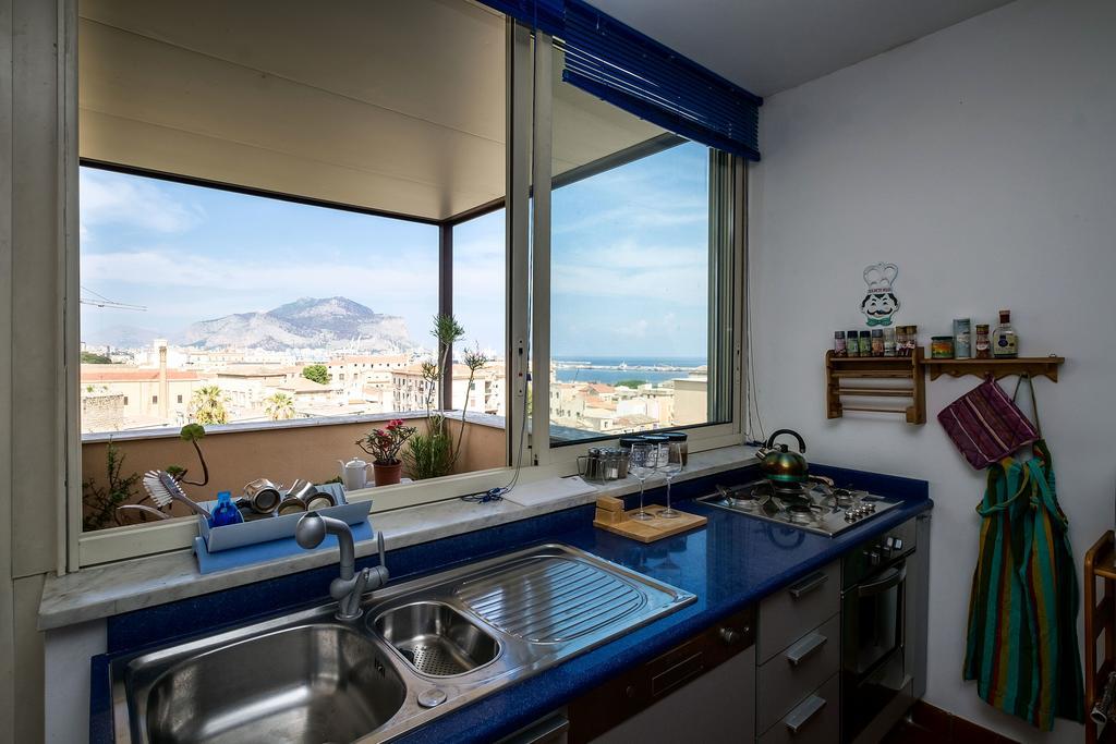Panoramica Blu Βίλα Παλέρμο Εξωτερικό φωτογραφία